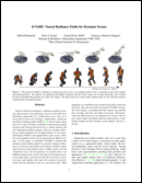 D-NeRF: Neural Radiance Fields for Dynamic Scene